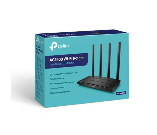 TP-Link Archer C80 (1900Mb/s a/b/g/n/ac) DualBand - 551255 - zdjęcie 5